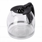 ASHATA Borosilicate Glass Coffee Carafe 1.8L, Replacement Pot for 12 Cup Coffee Maker with Sturdy Handle