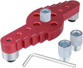 Vertical Pocket Hole Drilling Jig, 2-In-1 Woodworking Dowelling Jig Locator with Scriber Wood Dowel Drill Guide