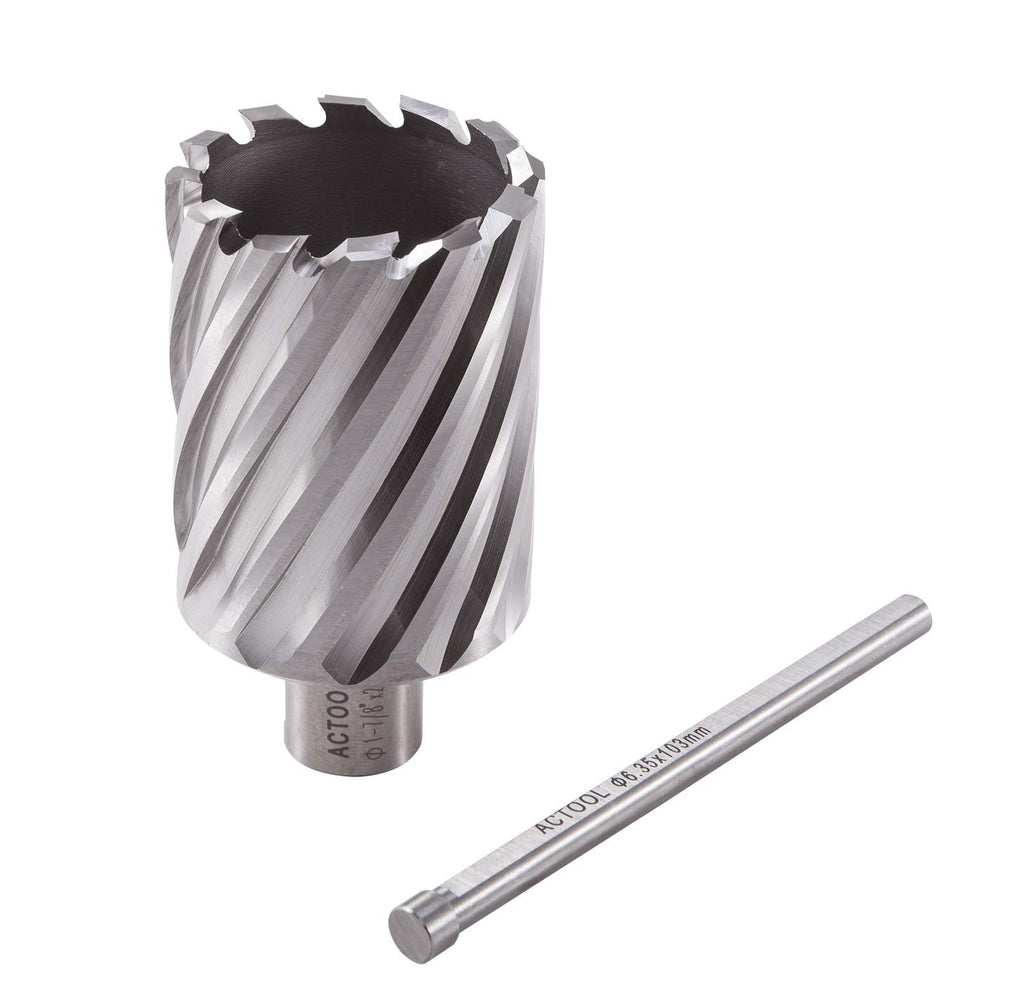 1-7/8" Diameter × 2" Depth of Cut HSS ANNULAR Cutter with 3/4'' Weldon Shank