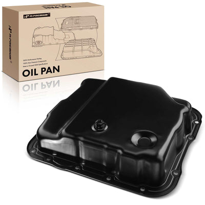 A-Premium Transmission Oil Pan Sump with Drain Plug