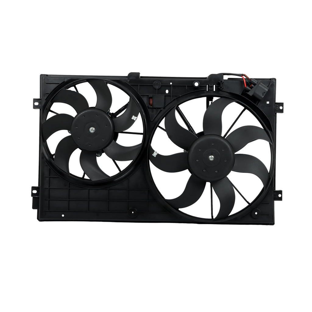 SEBLAFF Radiator Cooling Fan Replacement for Jetta 2007-2009