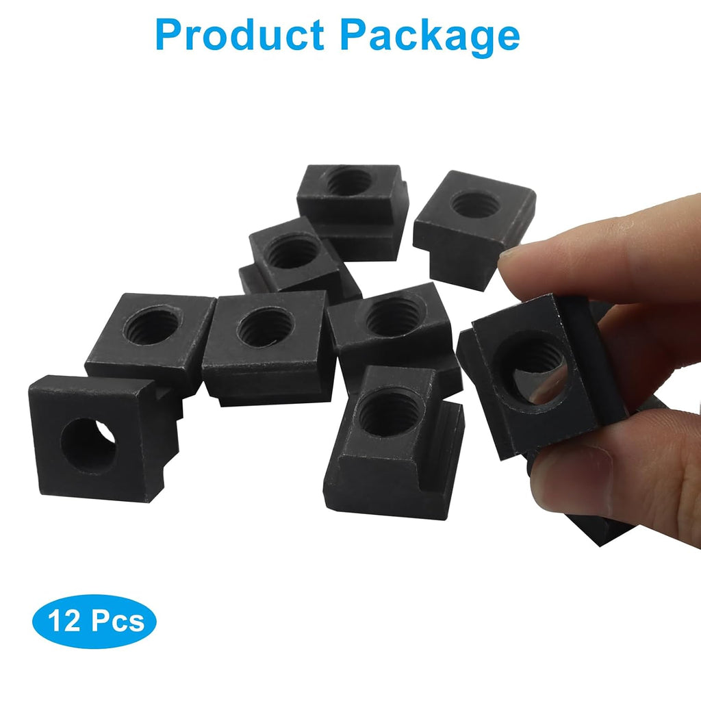 Bivethoi M12 T-Slot Nut, 12 Pack