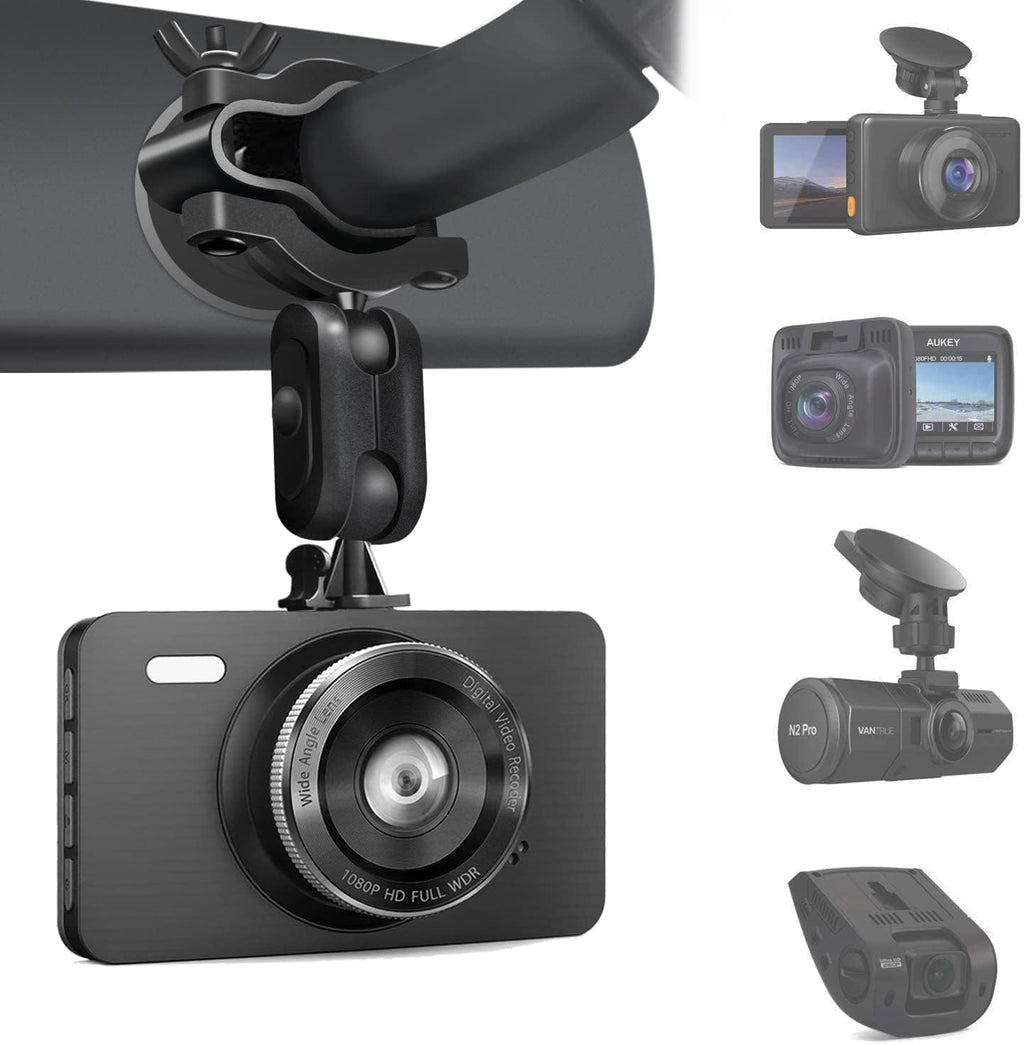 S80 Dash Cam mount, Dash Cam Mirror Mount Holder with 16pcs Joints for Rove APEMAN CHORTAU Roav Nexar iiwey YI Z-Edge