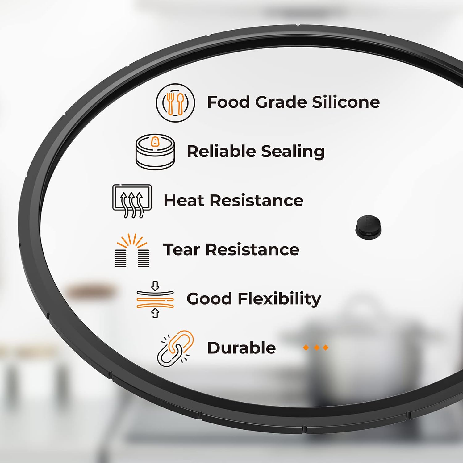 09985 Pressure Canner Sealing Ring for Presto 16 18 23 Quart