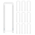 T8 U Bend Shape LED Tube Light 20W ETL Listed 2x2FT 6000k 10 Pack