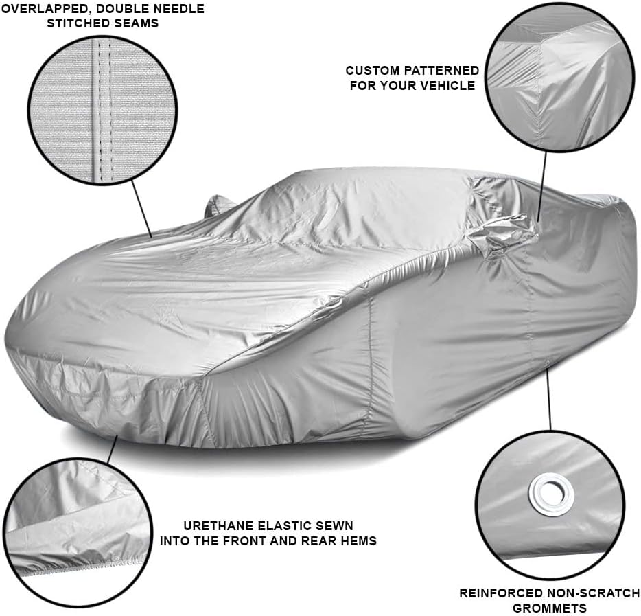 Custom Fit Car Covers Reflectect Silver Silver C17922RS