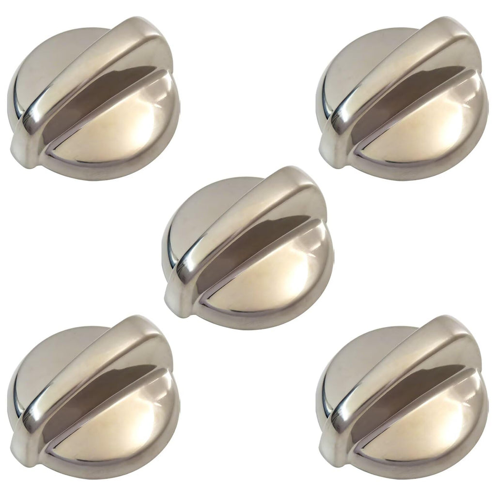 Gxcdizx 5-Pack Burner Control Knobs for GE JCSP46SP2SS JDP42ST1SS