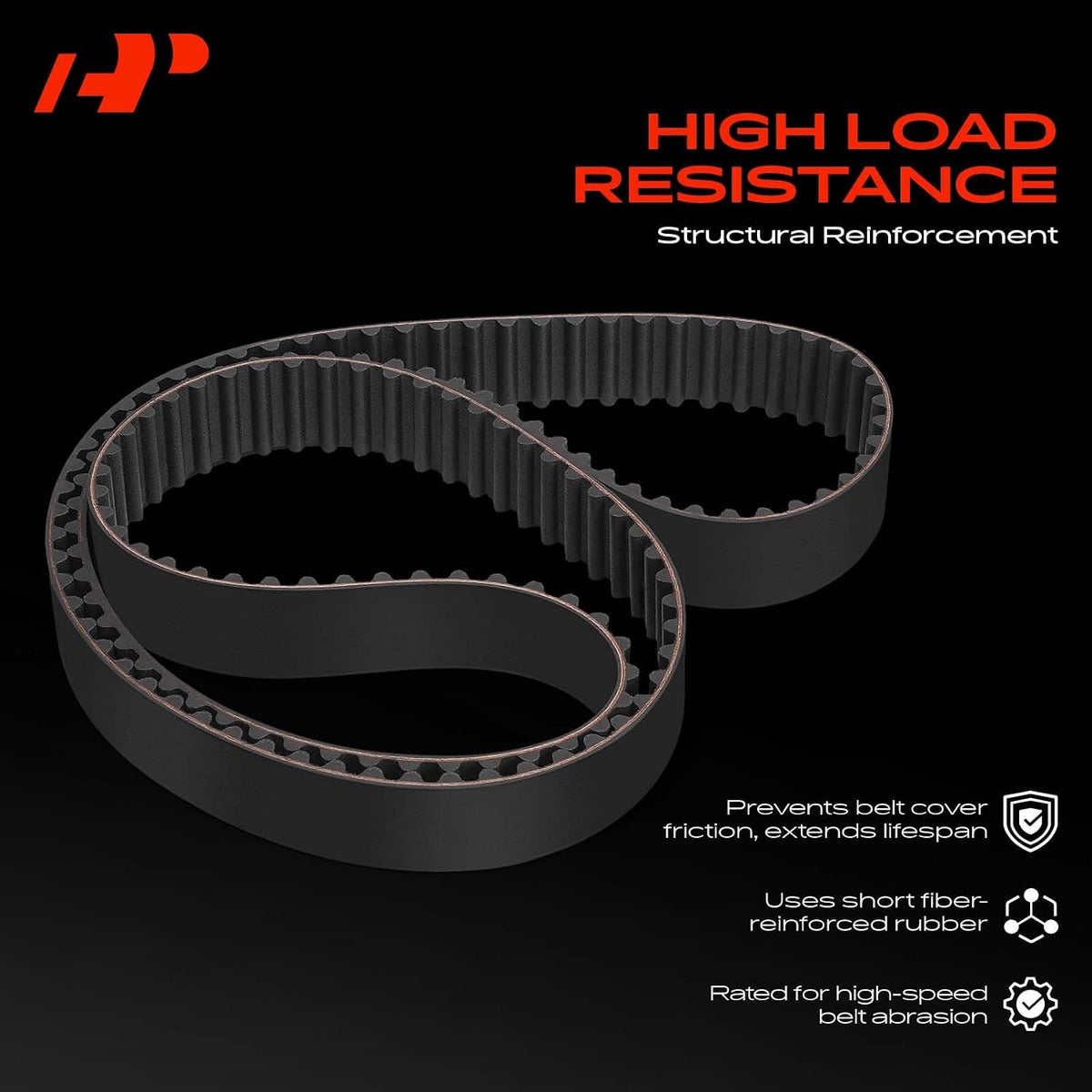 A-Premium Engine Timing Belt Compatible with Mitsubishi Models