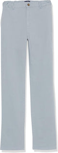 Boys Stretch Chino Pants, Fin Gray Single, 18(Slim)