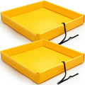 2 Pcs Folding Duck Pond 4' x 4' x 6" Portable Spill Containment