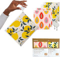 Swedish Dishcloths for Kitchen, 4 Reusable Paper Towels, 2 Hooks