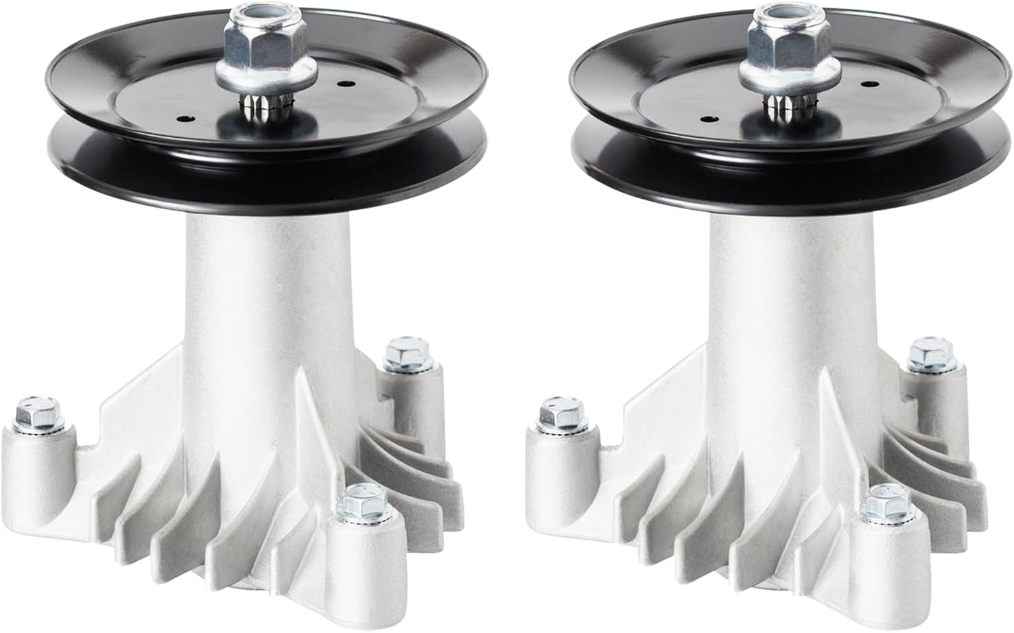 130794 Spindle Assembly with 153535 Pulley - Compatible with Craftsman LT1000 LT2000 DYT4000 42" Deck Tractor, HU