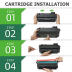 80X CF280X M401n Toner Cartridge Black Replacement for HP 80X 80A CF280A