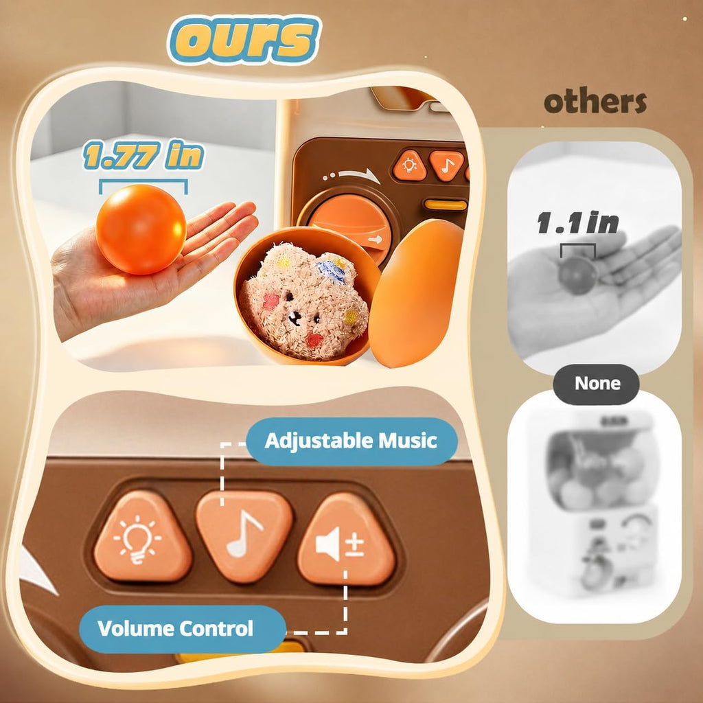 Capsule Vending Machine Toy for Kids, Toy Vending Machine