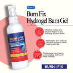 BurnFix Hydrogel Burn Spray, 2 Pack, Cooling First Aid for Sunburn (2)