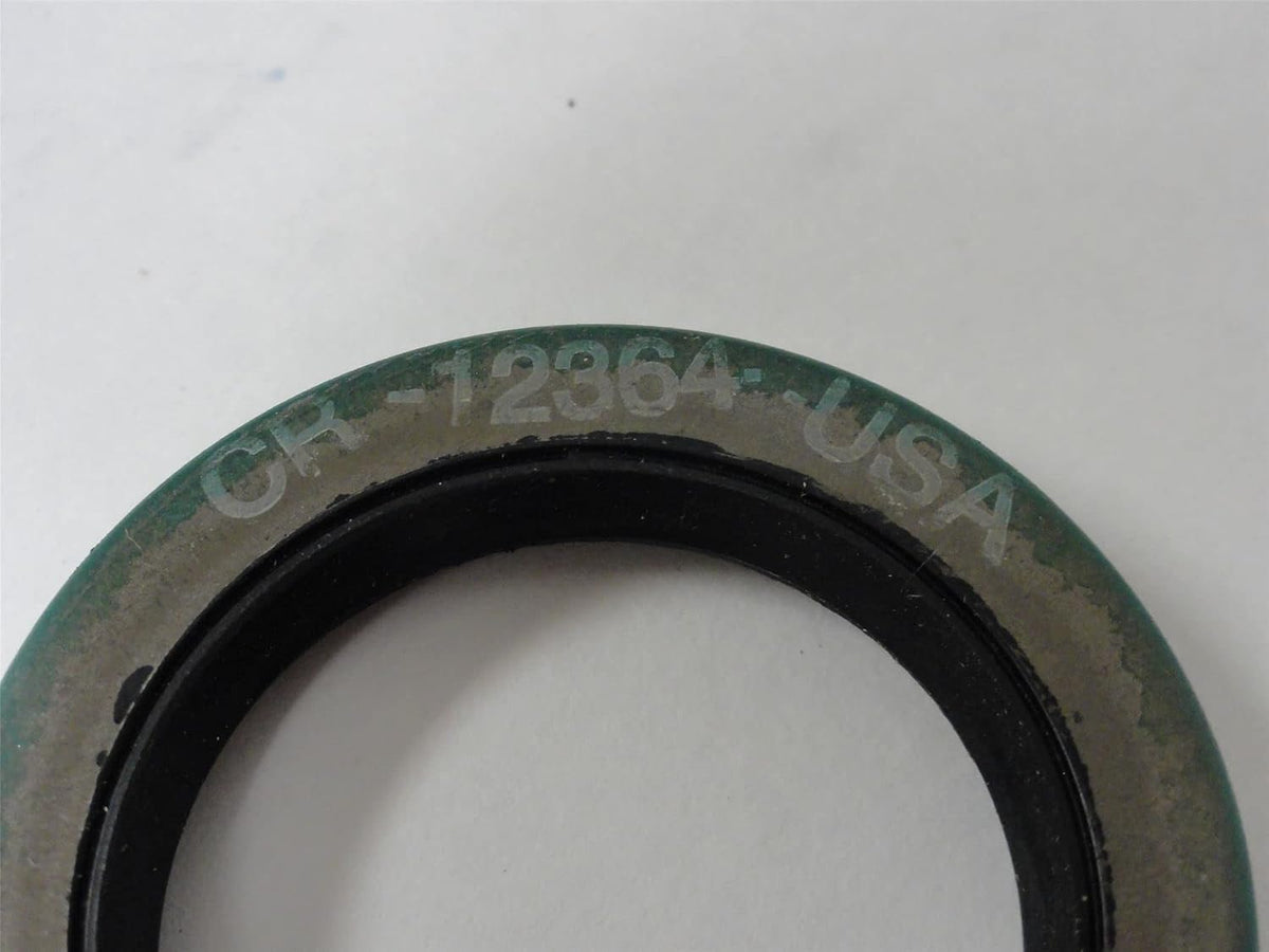CR Seals (SKF) 12364 Double Lip Oil Seal - Solid, 1.250 in Shaft, 1.752 in OD, 0.250 in Width, CRWA1 Design, Nitrile Rubber (NBR) Lip Material