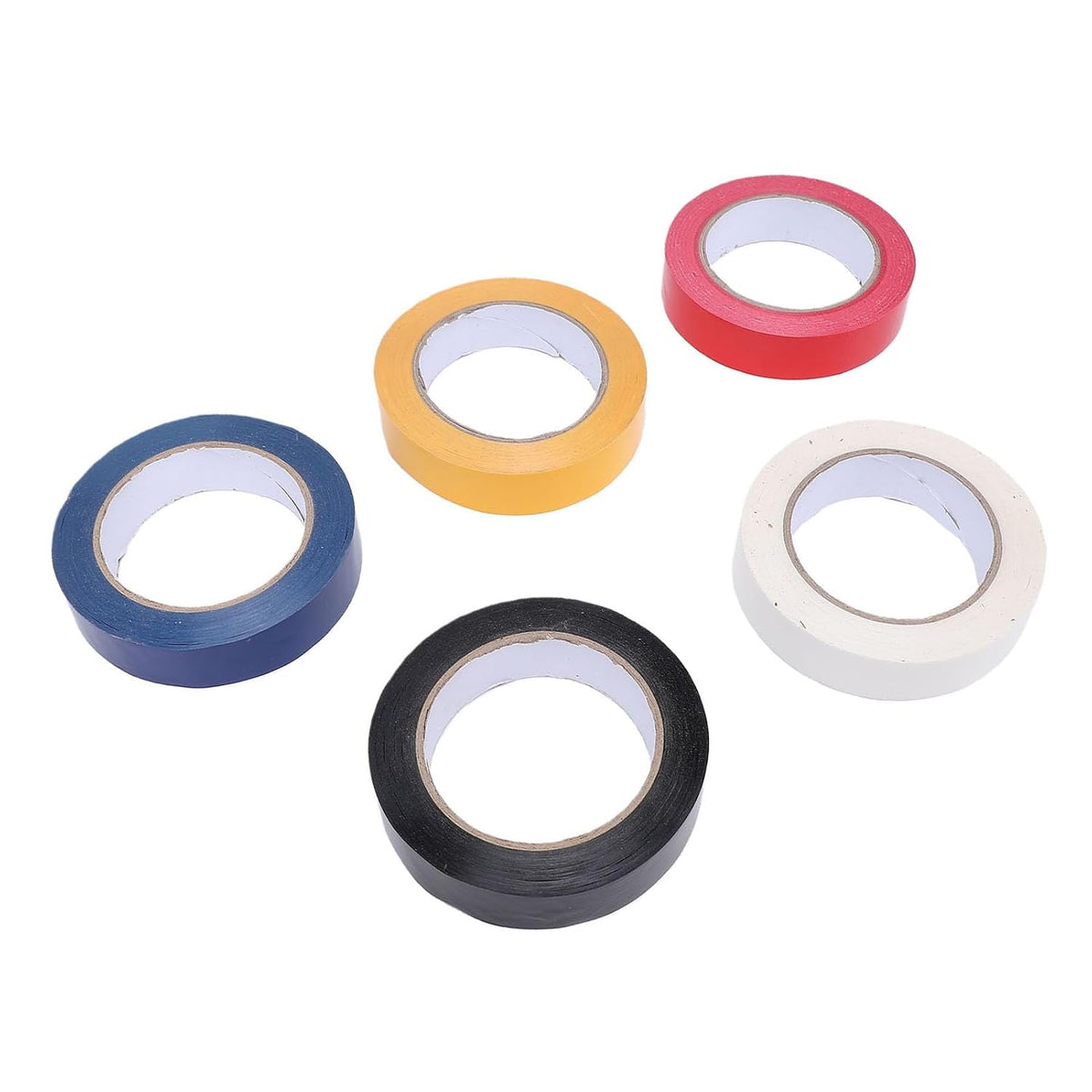 Floor Marking Tape, Strong Adhesion, 5 Rolls (108.3ft)