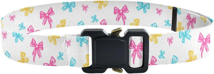 Bow Tie Adjustable Kids Elastic Belts, Girls Boys Stretch Waist Belt with Aluminum Alloy Buckle