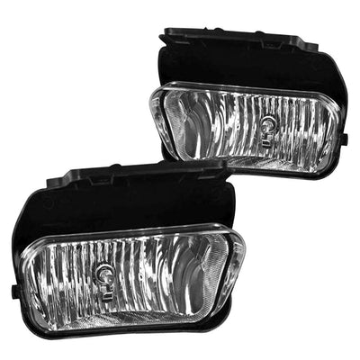 Driving Fog Lights Lamps Replacement for Chevy Silverado 2003 2004 2005 2006 2007 All Models Avalanche 2002-2006