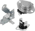 Dryer Thermal Fuse, Dryer Thermostat, Blower Thermostat Replacement for LG DLEY1201 DLEY1201V DLEY1201W DLEY1701V
