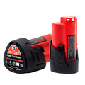 4.0Ah Battery Replacement Compatible with Milwaukee M12 12V Tools 2Pack