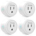 Plug Mini, WiFi Smart Outlet Plug Works with Alexa and Google Home, Timer Outlet with APP Control, 2.4GHz Network