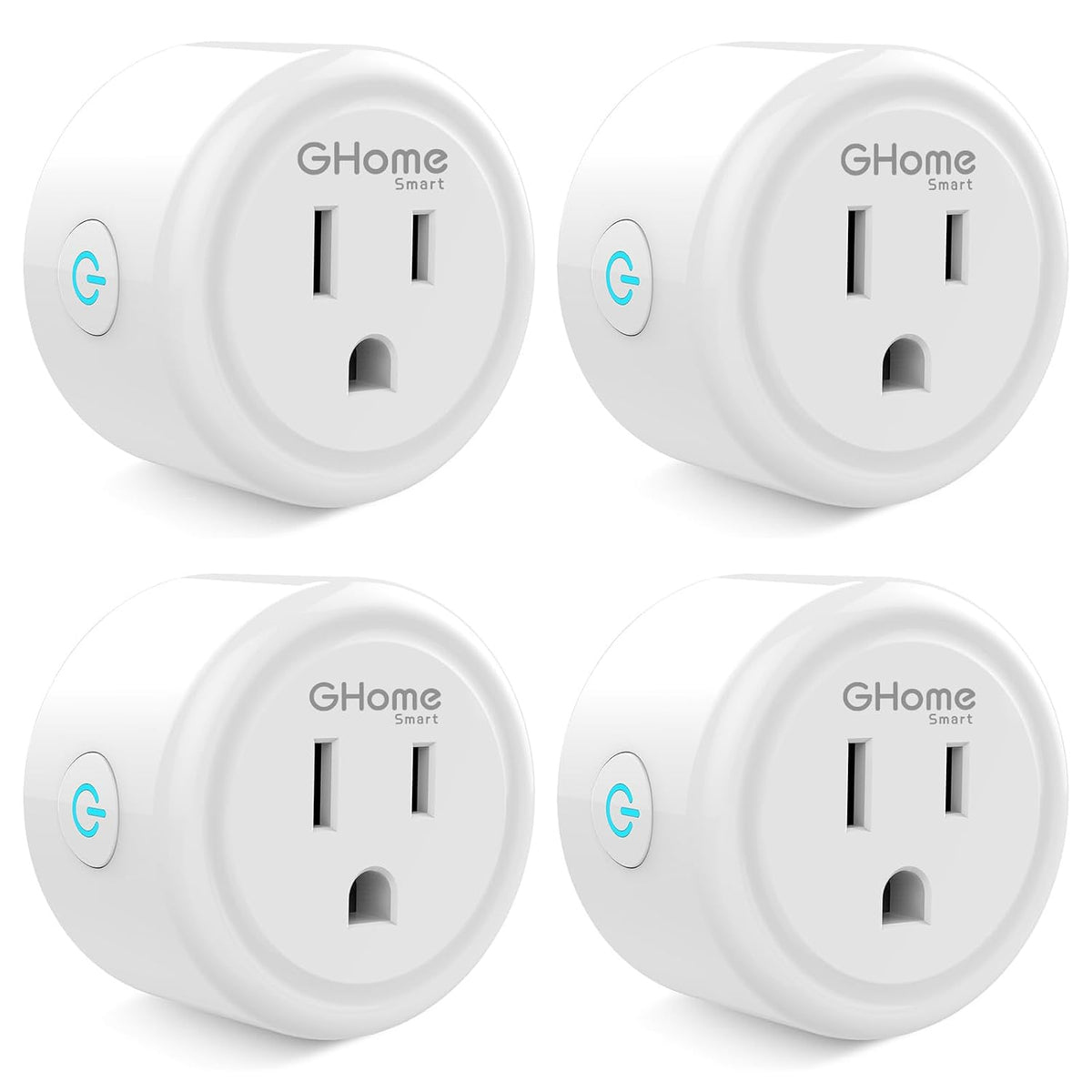 Plug Mini, WiFi Smart Outlet Plug Works with Alexa and Google Home, Timer Outlet with APP Control, 2.4GHz Network