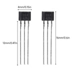 20 Pack A3144 Hall Effect Sensor 3Pins Magnetic Detector for Arduino DC 4V-24V Hall Effect