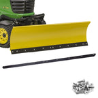 USA Made Heavy Duty 54" Snow Plow Blade Edge with Mounting Equipment | Wear Bar Cutting Edge Replacement | 4-6x Longer Life Than Factory Blade