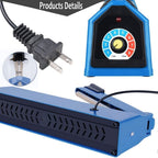 12 Inch Impulse Heat Sealer Impulse Bag Sealer, Manual Poly Bag Heat Sealer Machine for Plastic Bags PE PP Bags with