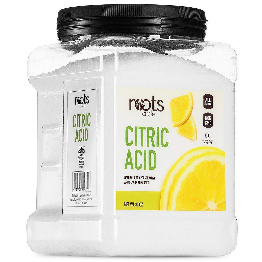 All-Natural Citric Acid | 1.88 Pound | Kosher for Passover | Food-Grade Flavor Enhancer, Household Cleaner &