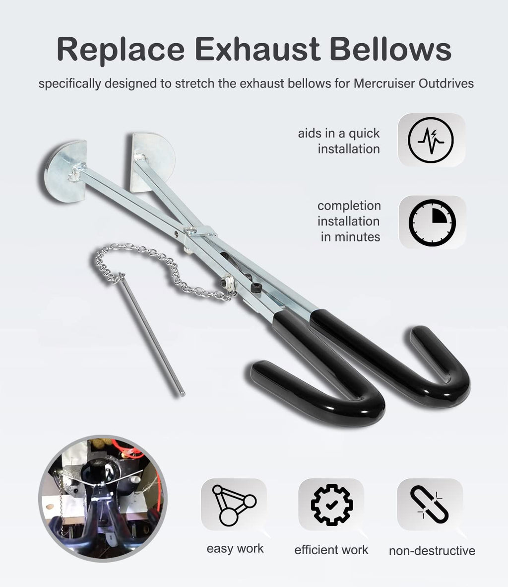 91-45497A1 Exhaust Bellows Expander Tool for MerCruiser Drives