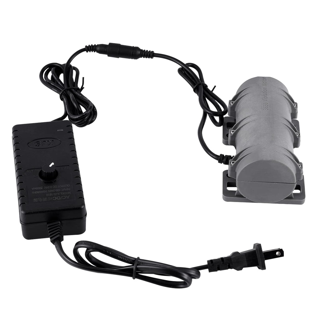 JIAWANSHUN DC24V Vibration Motor 3800RPM with Speed Adapter