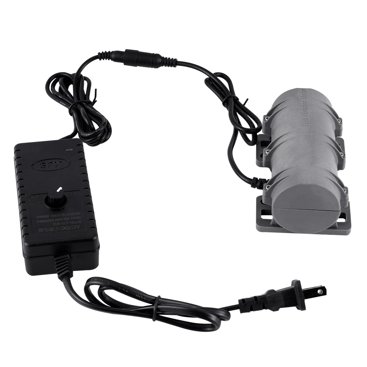 JIAWANSHUN DC24V Vibration Motor 3800RPM with Speed Adapter