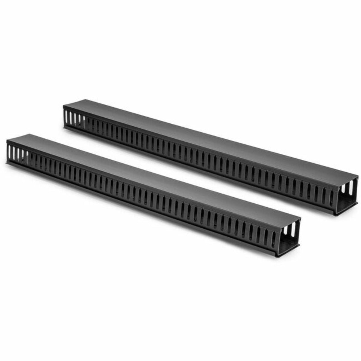 Vertical Cable Organizer with Finger DUCTS - Vertical Cable Management Panel - L