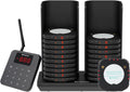 TD186 Restaurant Pager System, 600M Anti-tip Pagers, 20 Buzzers