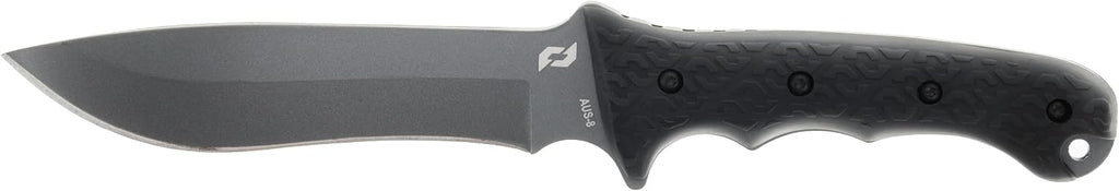 Delta Class Reckon Tini Fixed Blade with 1095 High Carbon Steel Blade, 6.4in Fixed Blade for Buschcrafting, EDC