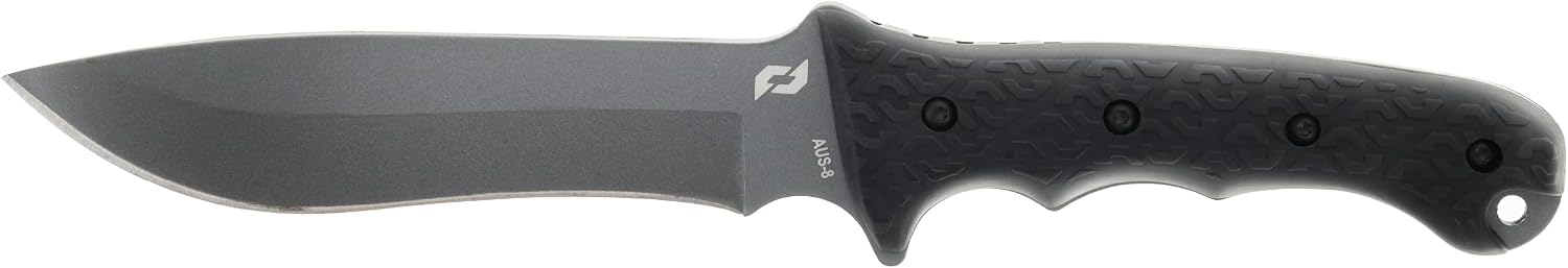 Delta Class Reckon Tini Fixed Blade with 1095 High Carbon Steel Blade, 6.4in Fixed Blade for Buschcrafting, EDC