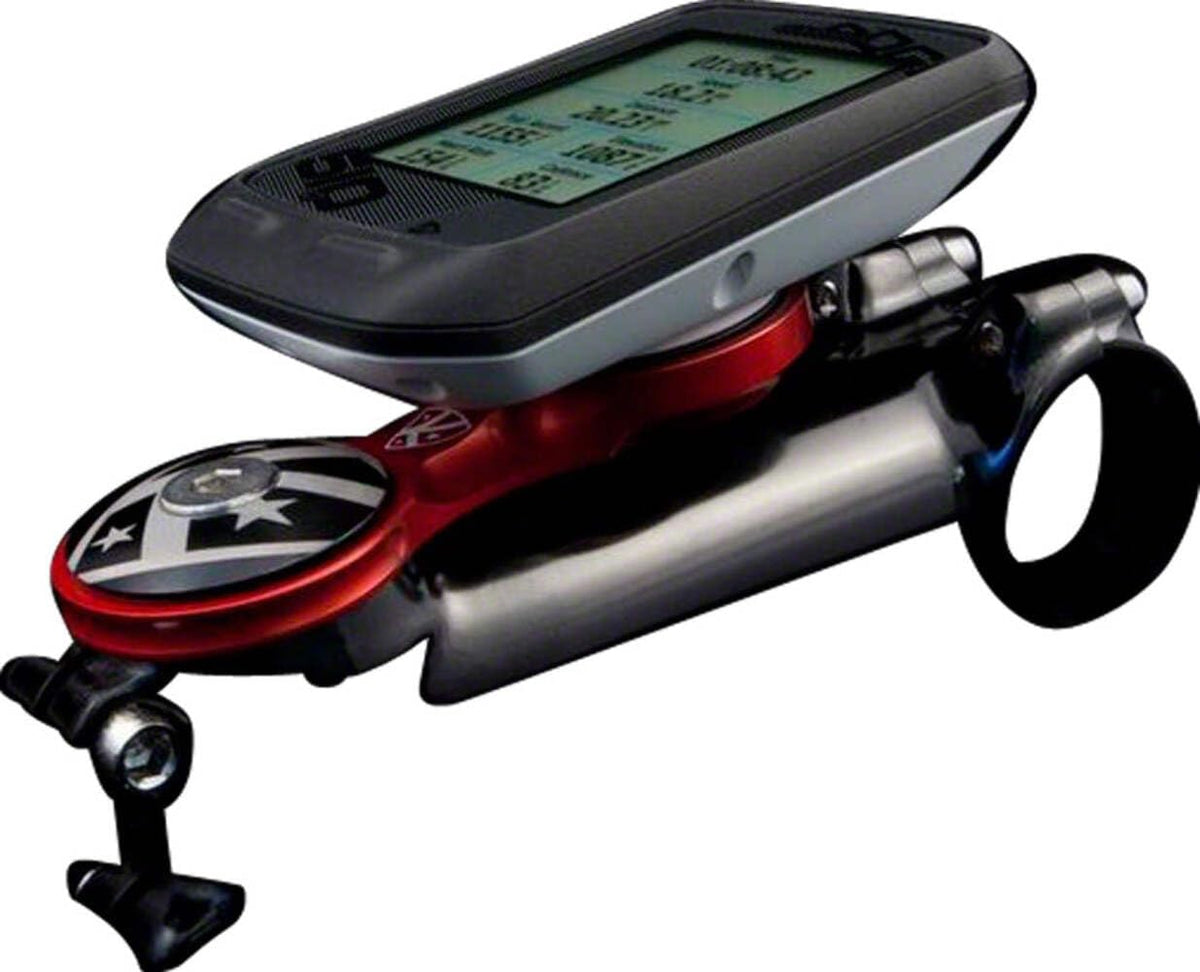 Stem Bicycle Computer Mount, Garmin, Black