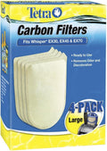 Whisper EX Carbon Large Round Filter Cartridges, 4 Count