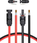 20 Feet 10AWG Solar Extension Cable with Female and Male Connector | with Extra Pair of Connectors Solar Panel