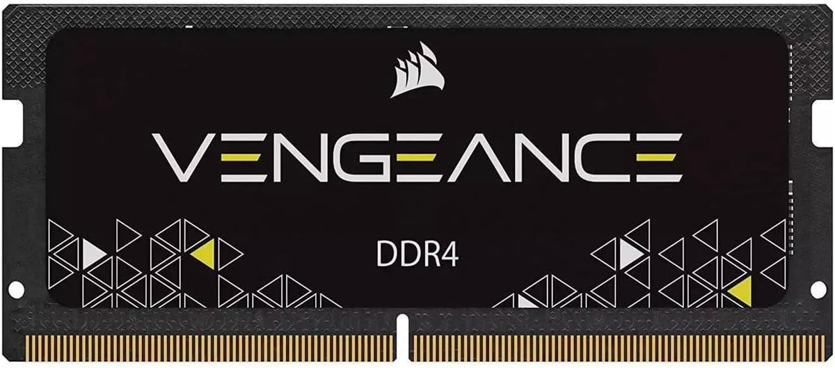 Vengeance SODIMM DDR4 RAM 16GB (1x16GB) Up to 3200MHz CL22-22-22-53 1.2V Intel AMD Laptop Notebook Memory - Black