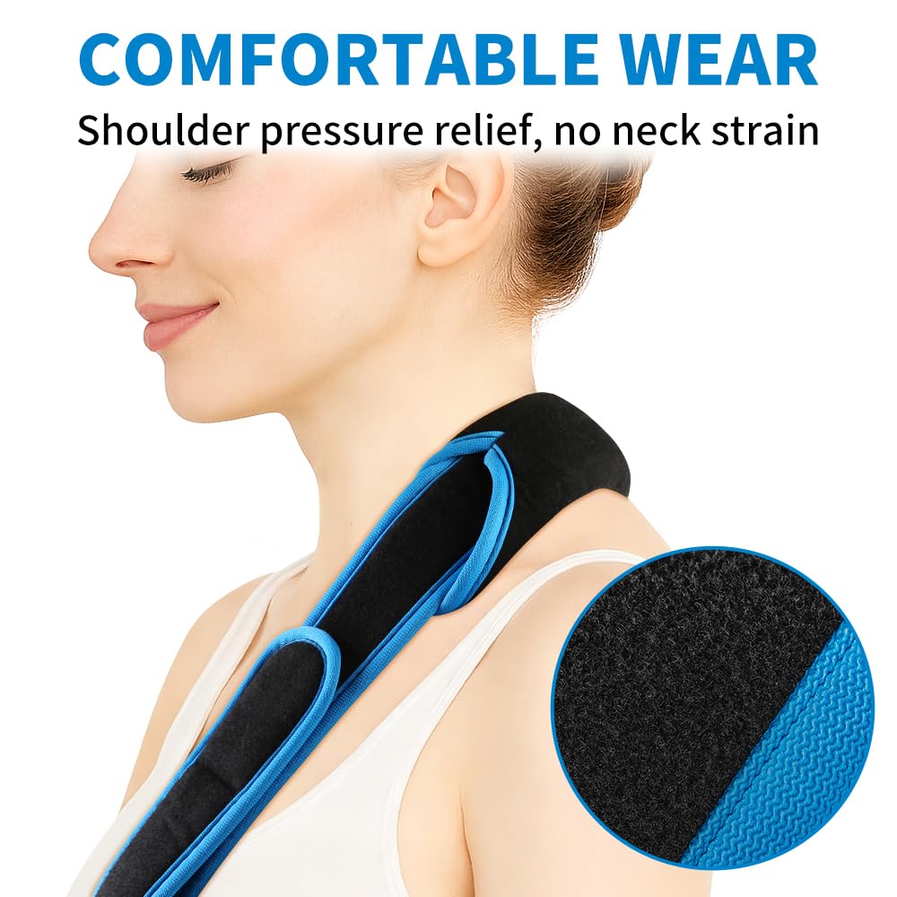Arm Sling Shoulder Immobilizer for Men & Women, Rotator Cuff Support Brace
