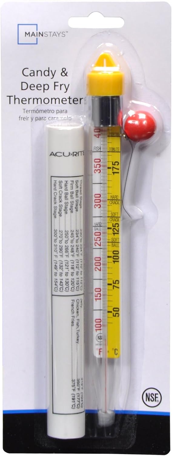 Chaney Instrument 00723 Deluxe Candy/Deep-Fry Thermometer with sheath