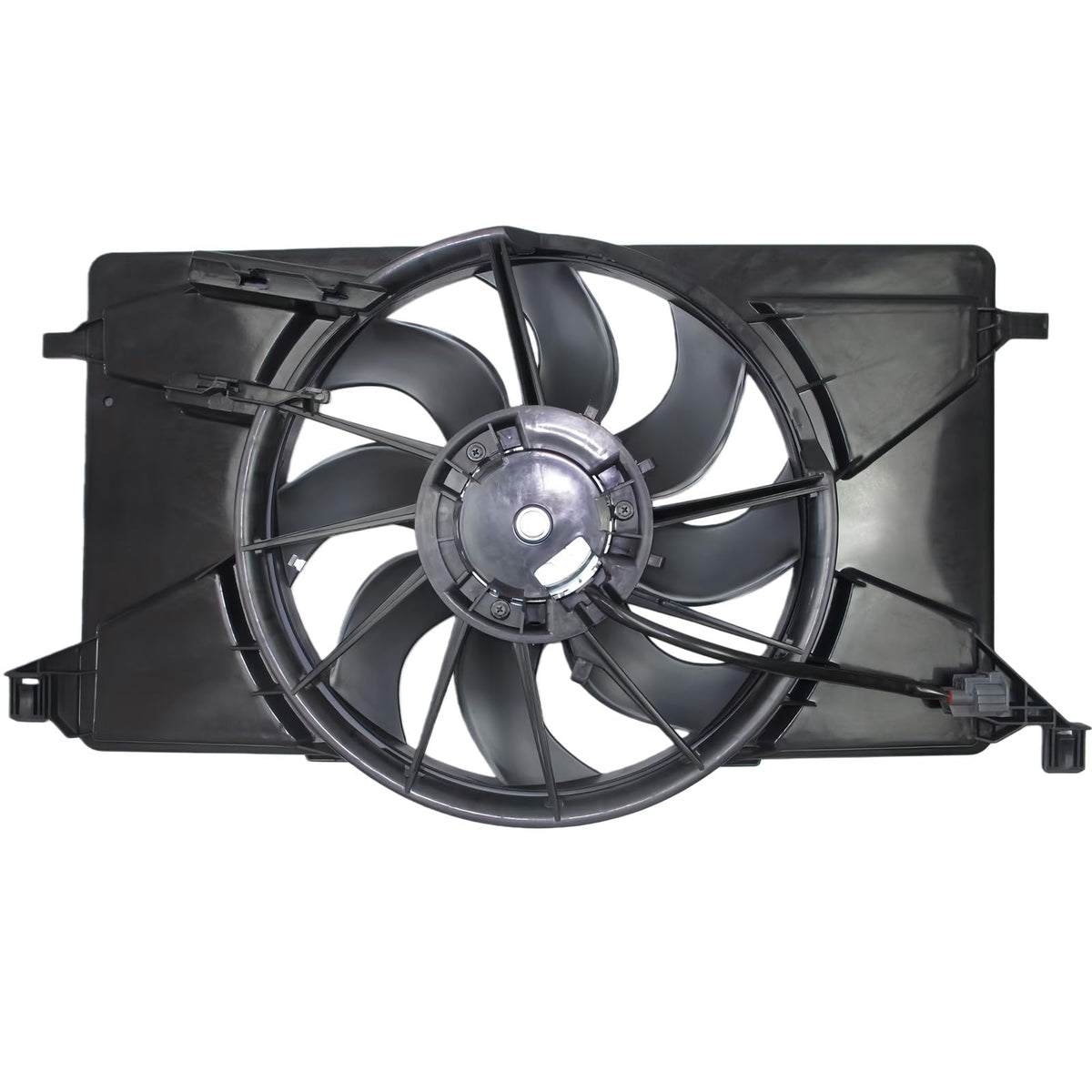 Engine AC Condenser Radiator Cooling Fan Assembly Compatible with FordFocus