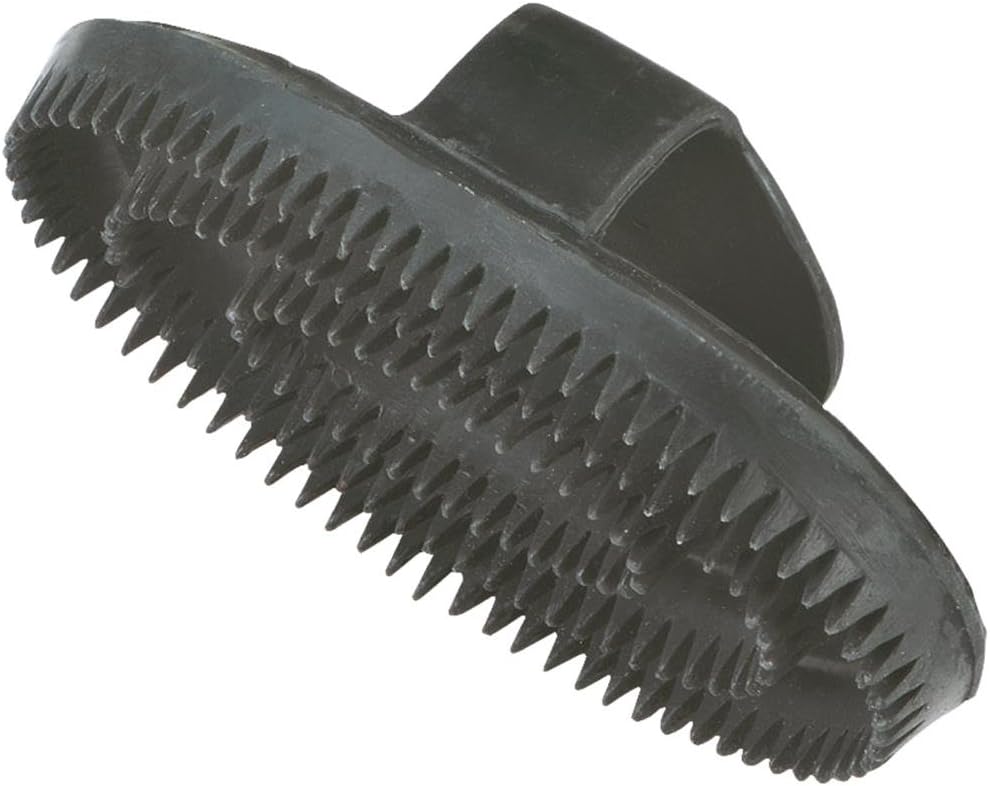M83 Mini Rubber Curry Comb for Horses, 5-Inch