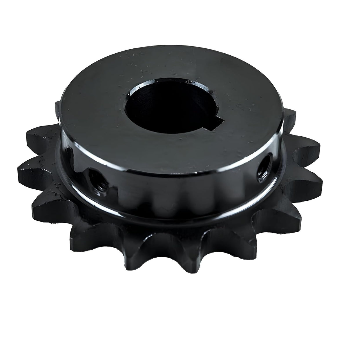 Jeremywell #50 Roller Chain Sprocket, 18 Tooth B-Hub, 1" Bore