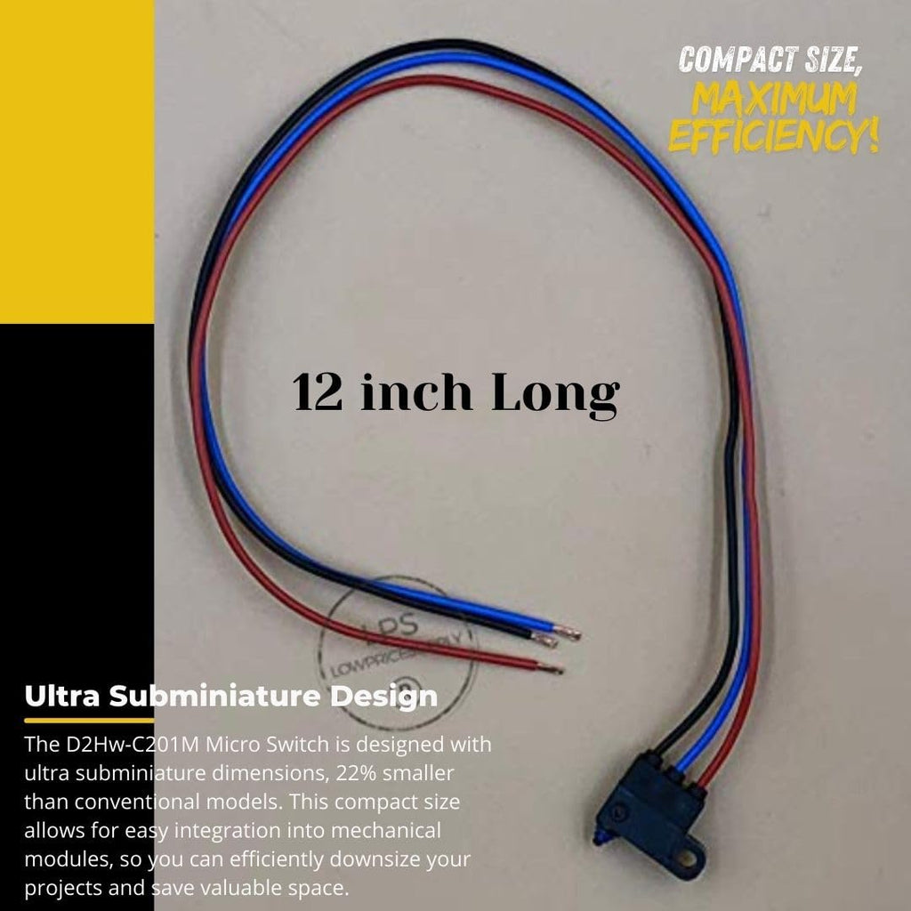 D2Hw-C201M Micro Switch Pin Plunger Spdt 2A 125V