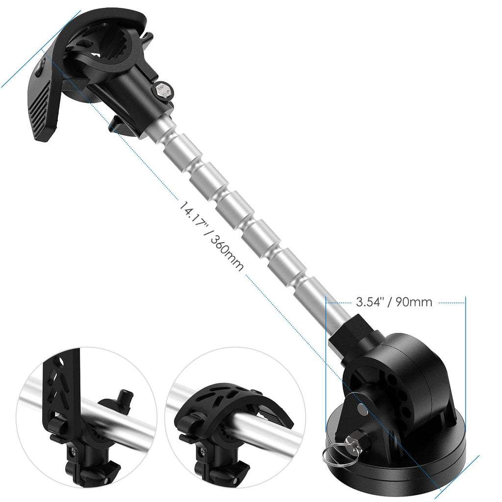 Trolling Motor Stabilizer Mount Compatible for Minn kota Terrova/Riptide Terrova/Ulterra/Riptide Ulterra/PowerDrive