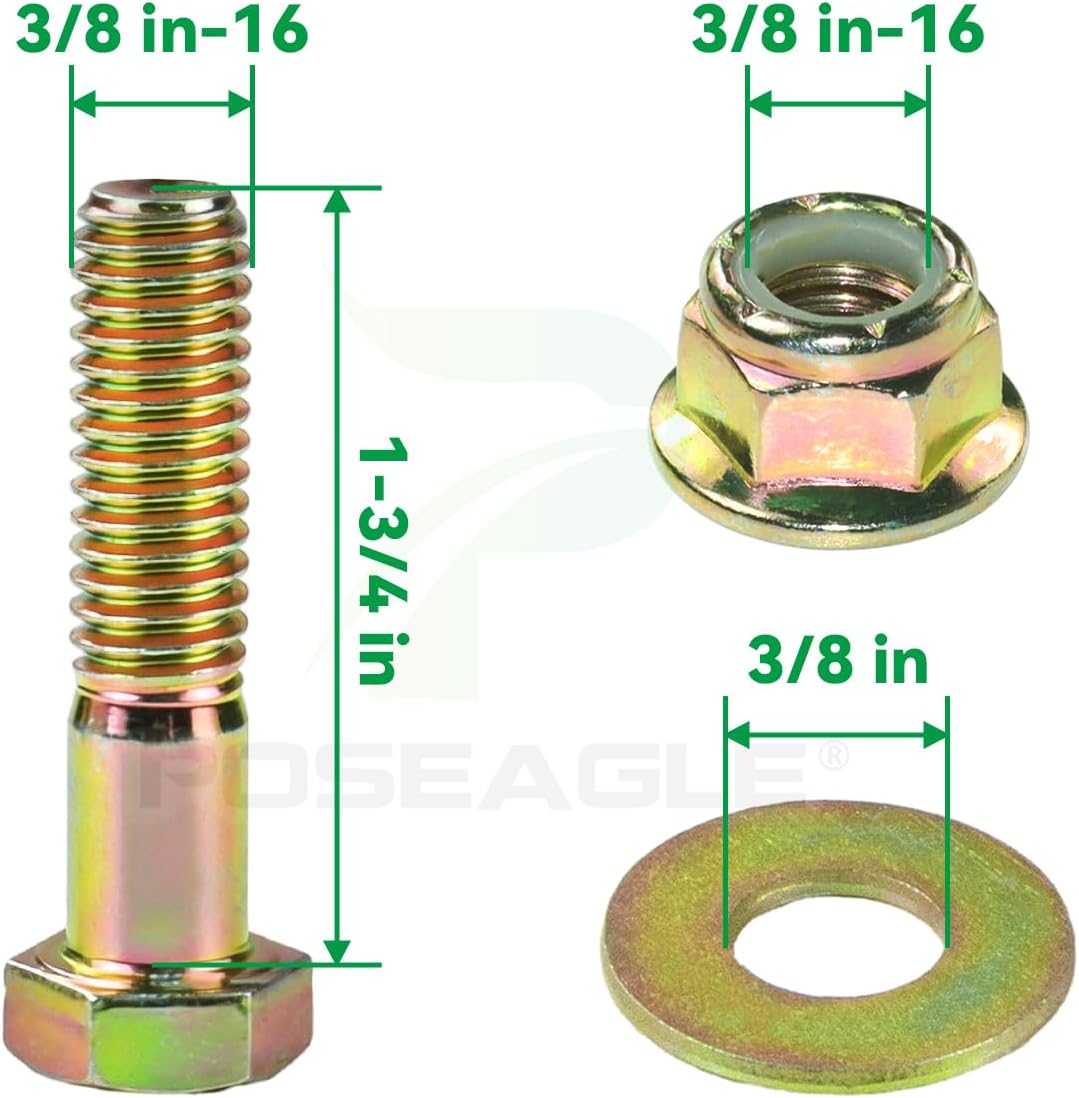 2 Pack 756-04224 Idler Pulley for Cub Cadet LT1050 LT1042 Tractors